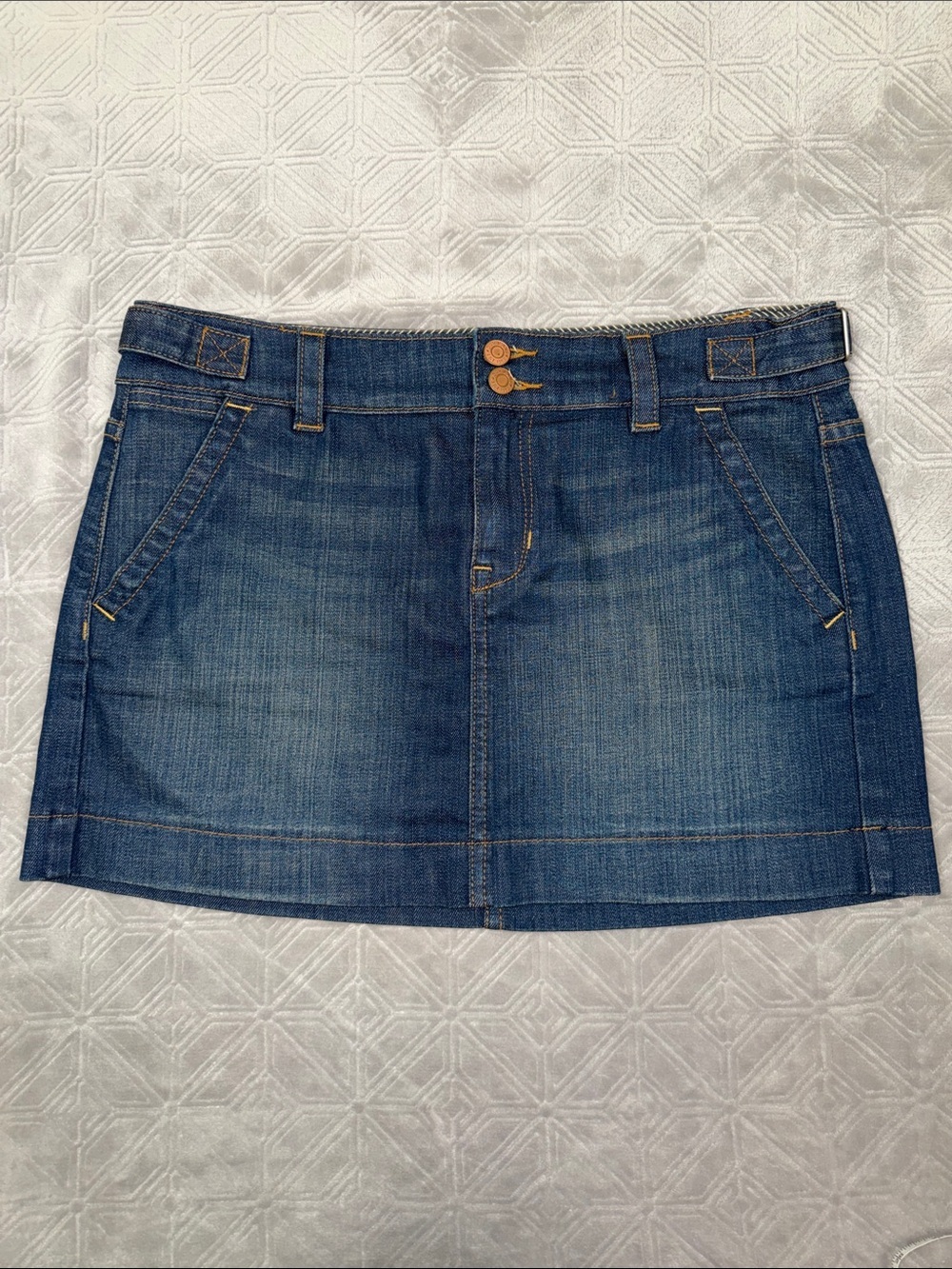 Gap mini jean skirt